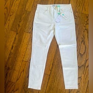NWT- Just Black White Skinny Jean - Size 30
